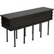Oliver 60 X 16 inch Ebony Walnut Console