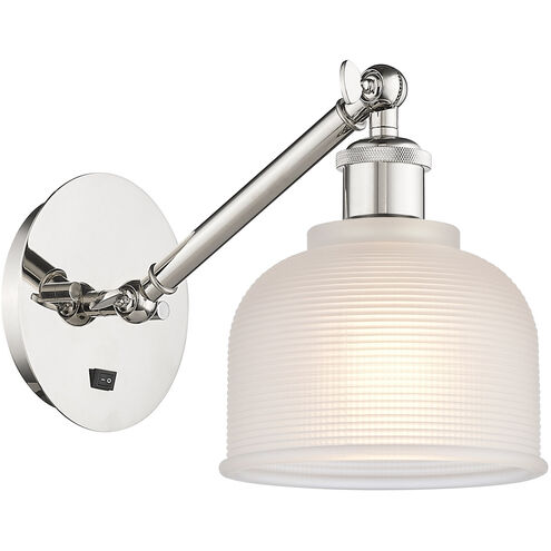 Ballston Dayton 1 Light 6 inch Polished Nickel Sconce Wall Light