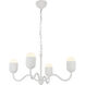 Alora Mood Effie 4 Light 27 inch Antique White Chandelier Ceiling Light