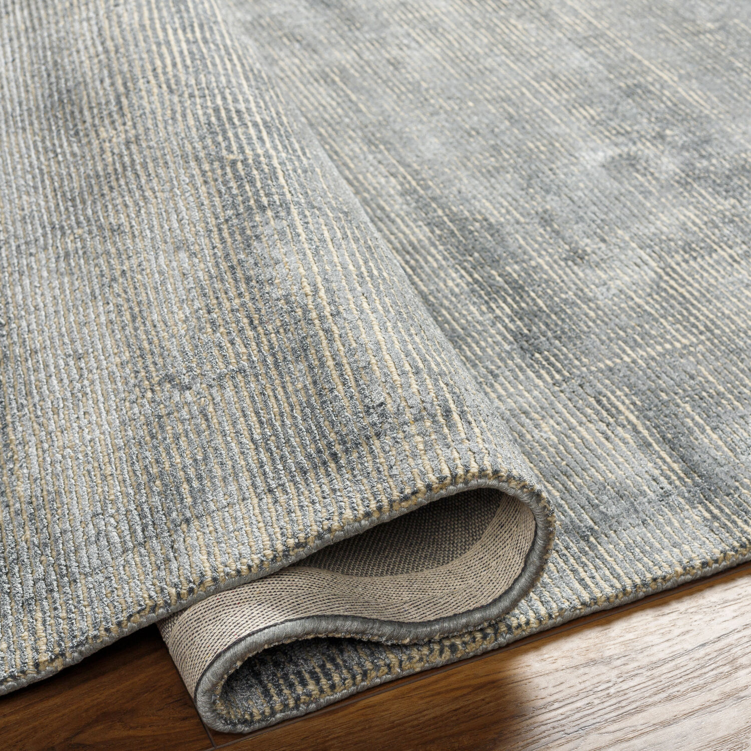 Prague 90 X 60 inch Slate Rug in 5 x 8, Rectangle