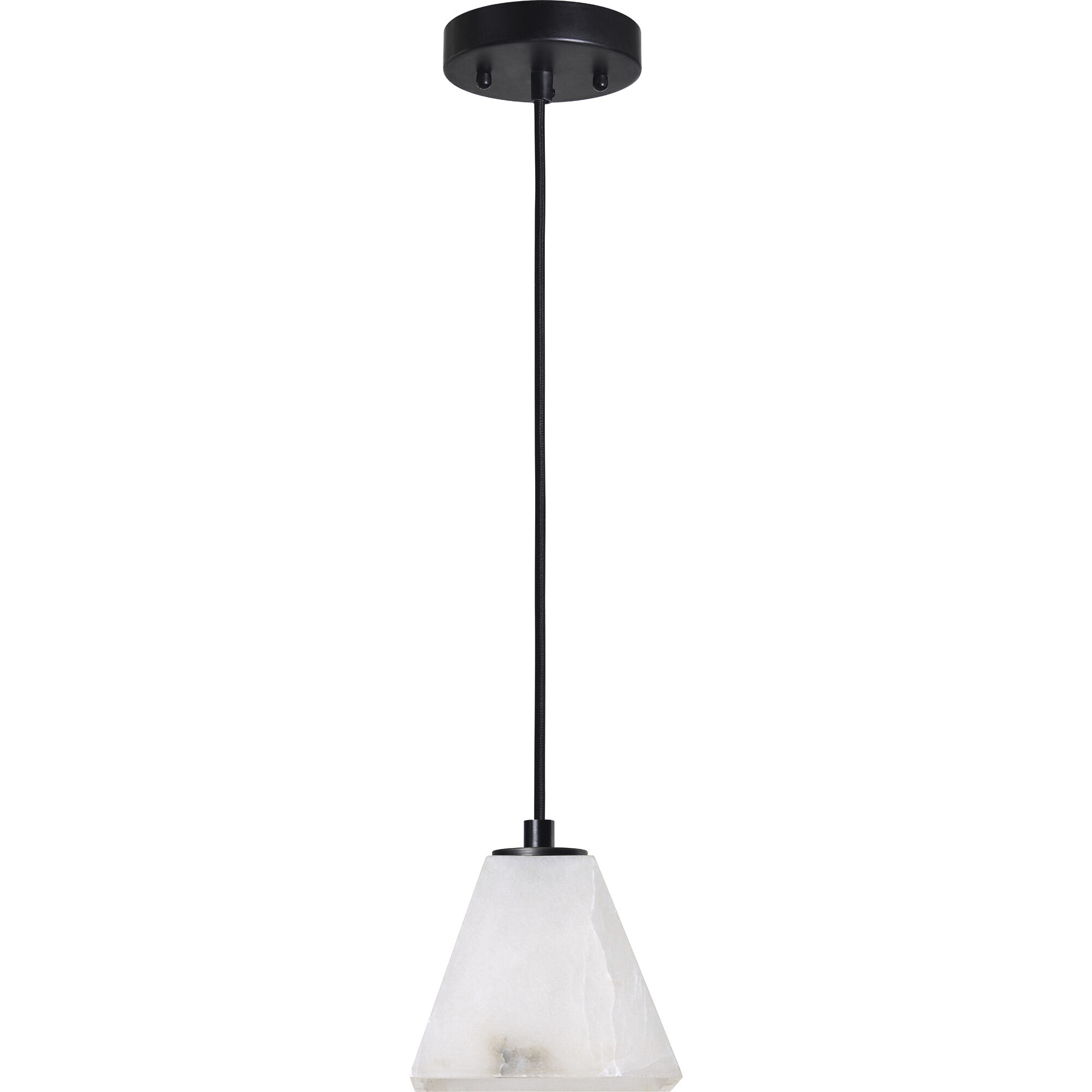 Bonnie 1 Light 6.75 inch White with Grey Pendant Ceiling Light