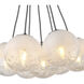 Moonlight 7 Light 18.9 inch Satin Nickel Pendant Ceiling Light