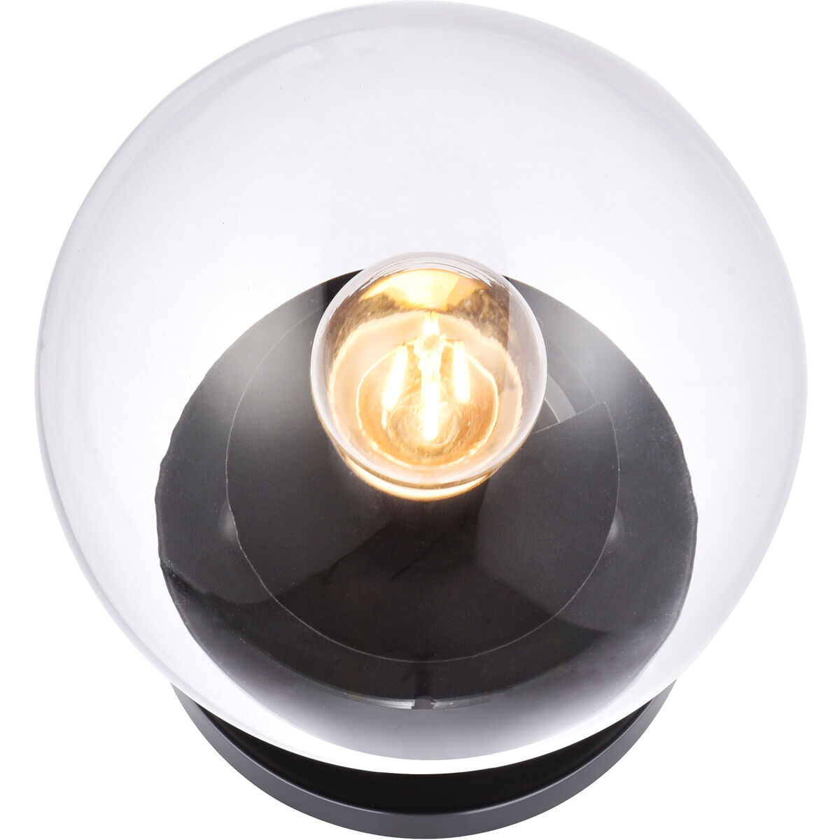 Mimi 1 Light 6 inch Black Bath Sconce Wall Light, can be Ceiling Mounted