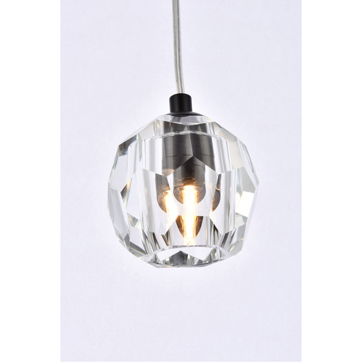 Eren 1 Light 6 inch Black Pendant Ceiling Light