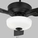 Linden 48 LED 48 inch Midnight Black Ceiling Fan