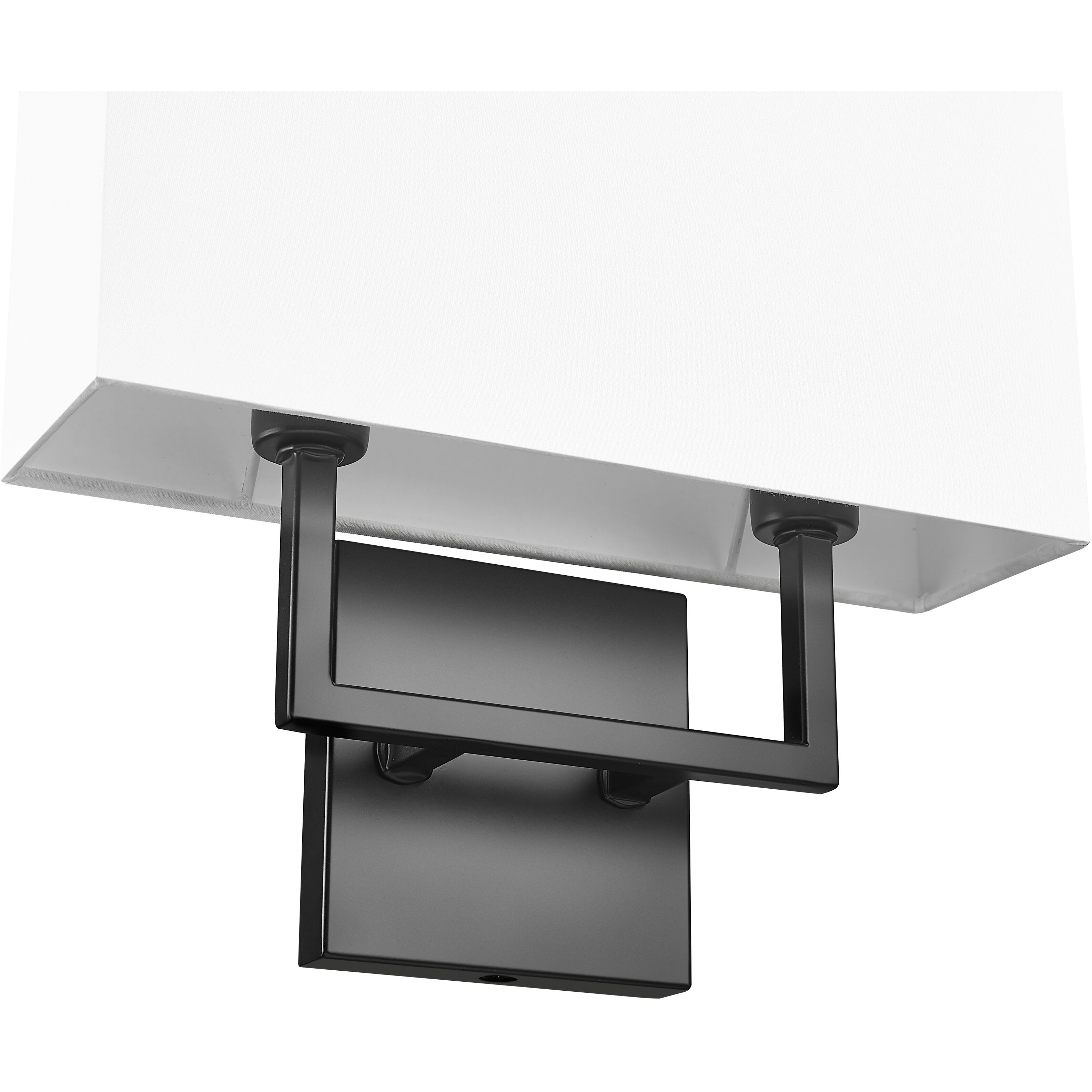 Saxon Wall Sconce Wall Light in Matte Black