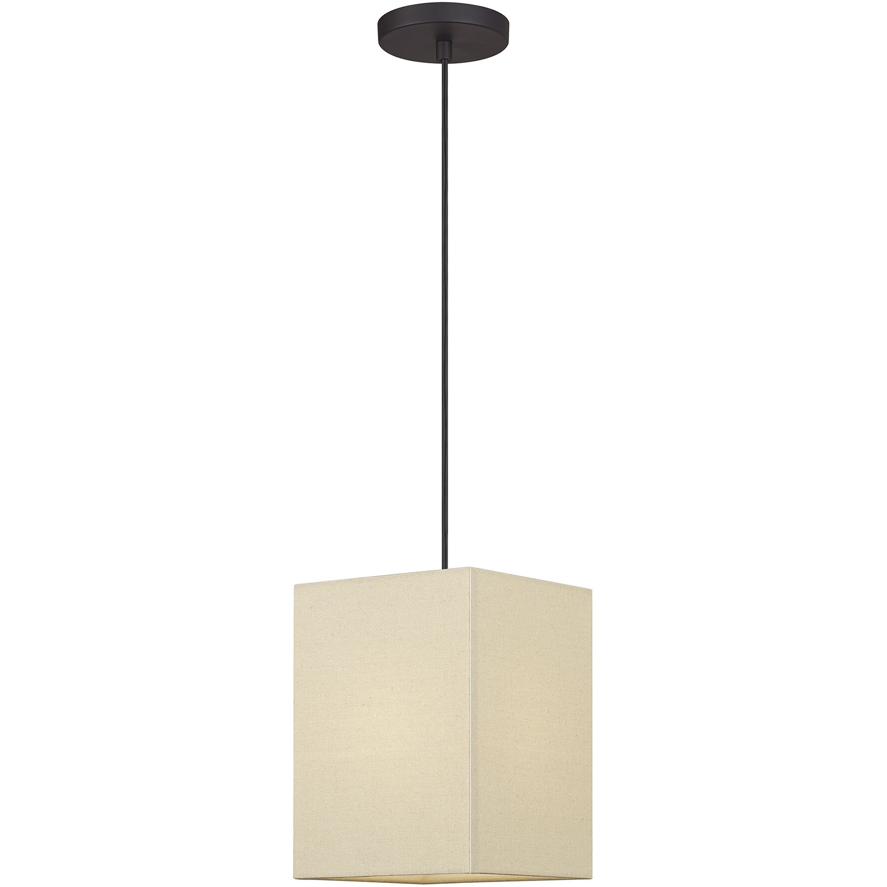 Summit 1 Light 8 inch Bronze Pendant Ceiling Light