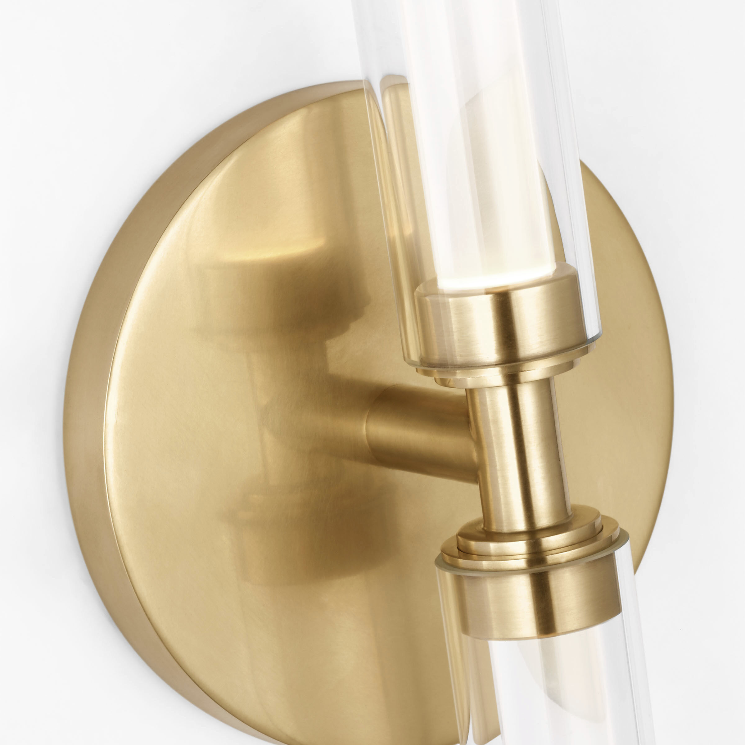 Sean Lavin Poza LED 31.7 inch Hand-Rubbed Antique Brass Bath Vanity Light Wall Light