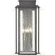 Braddock 4 Light 25.75 inch Architectural Bronze Outdoor Wall Sconce