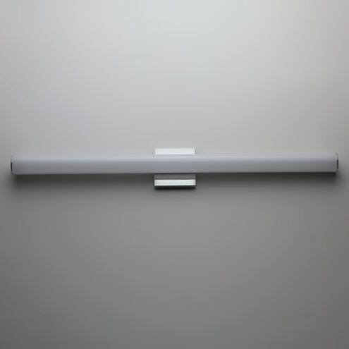 Rail LED 36 inch Polished Chrome Bath Vanity Wall Light