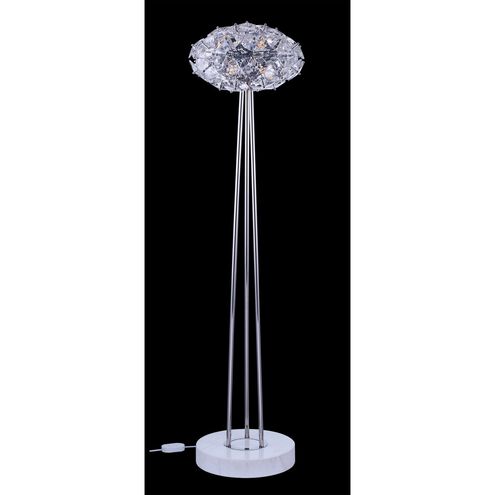 Spazio 70 inch 3.00 watt Polished Chrome Floor Lamp Portable Light