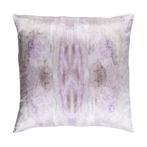 Kalos 20 X 20 inch Lavender and Khaki Throw Pillow