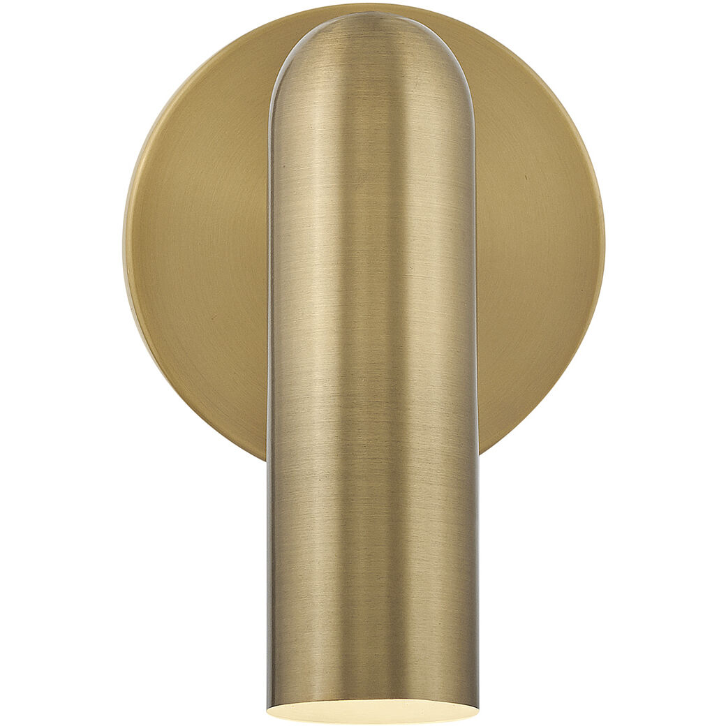 Dax LED 5 inch Heritage Brass Indoor Wall Sconce Wall Light