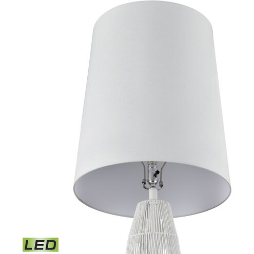 Husk 63 inch 9.00 watt White Floor Lamp Portable Light