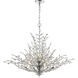 Crystique 12 Light 38 inch Polished Chrome Chandelier Ceiling Light