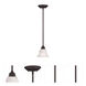Essex 1 Light 6.25 inch Bronze Mini Pendant Ceiling Light