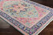 Antique 132 X 96 inch Teal Rug in 8 x 11, Rectangle