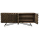 New York 87 X 23 inch Old Wood Sideboard