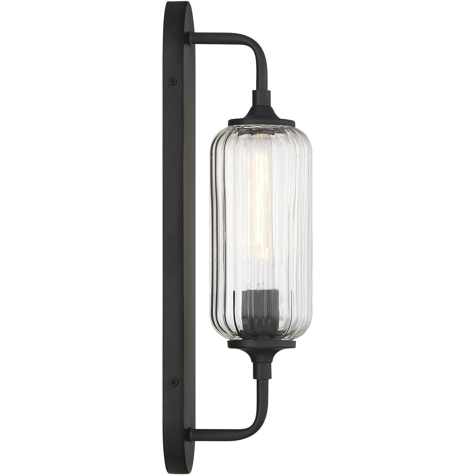 Holton Wall Sconce Wall Light in Matte Black