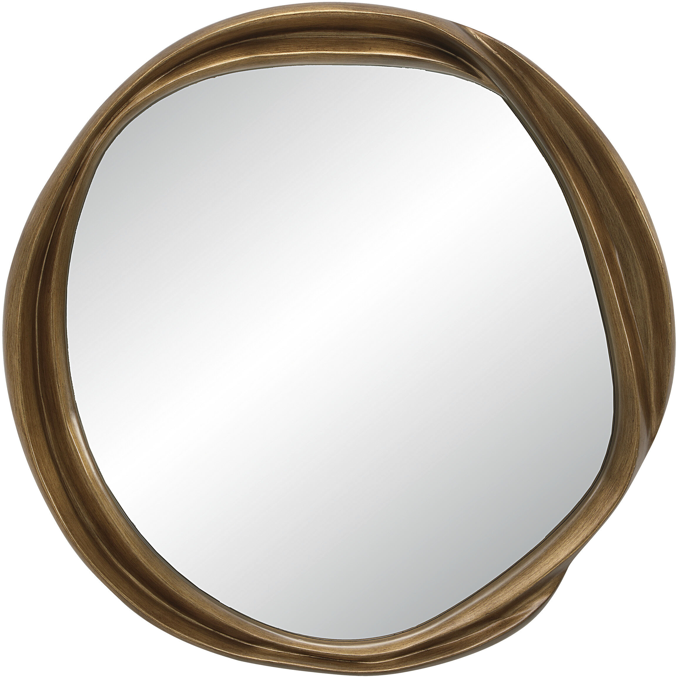 Reava 40 X 40 inch Gold-Bronze Mirror