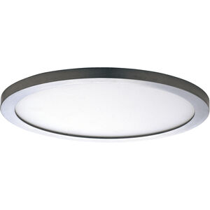 Wafer LED 10 inch Satin Nickel Flush Mount Ceiling Light