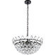 Emilia 5 Light 20 inch Black Pendant Ceiling Light