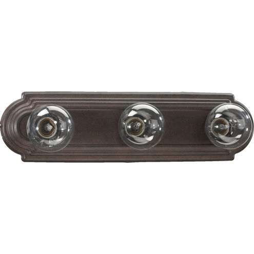 Stepped 3 Light 18.00 inch Bathroom Vanity Light