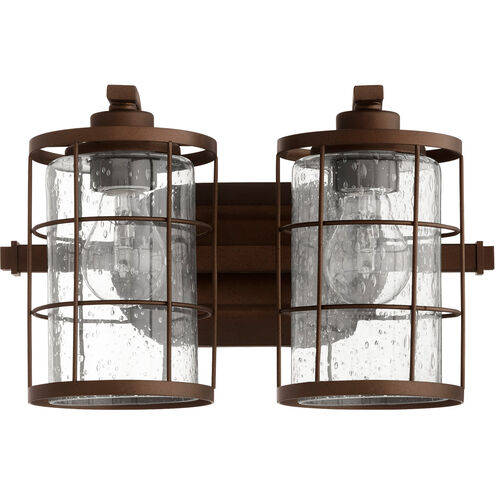 Ellis 2 Light 13.5 inch Oiled Bronze Vanity Light Wall Light