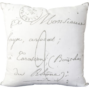 Montpellier 22 X 22 inch Cream Pillow Kit, Square