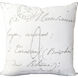 Montpellier 22 X 22 inch Cream Pillow Kit, Square