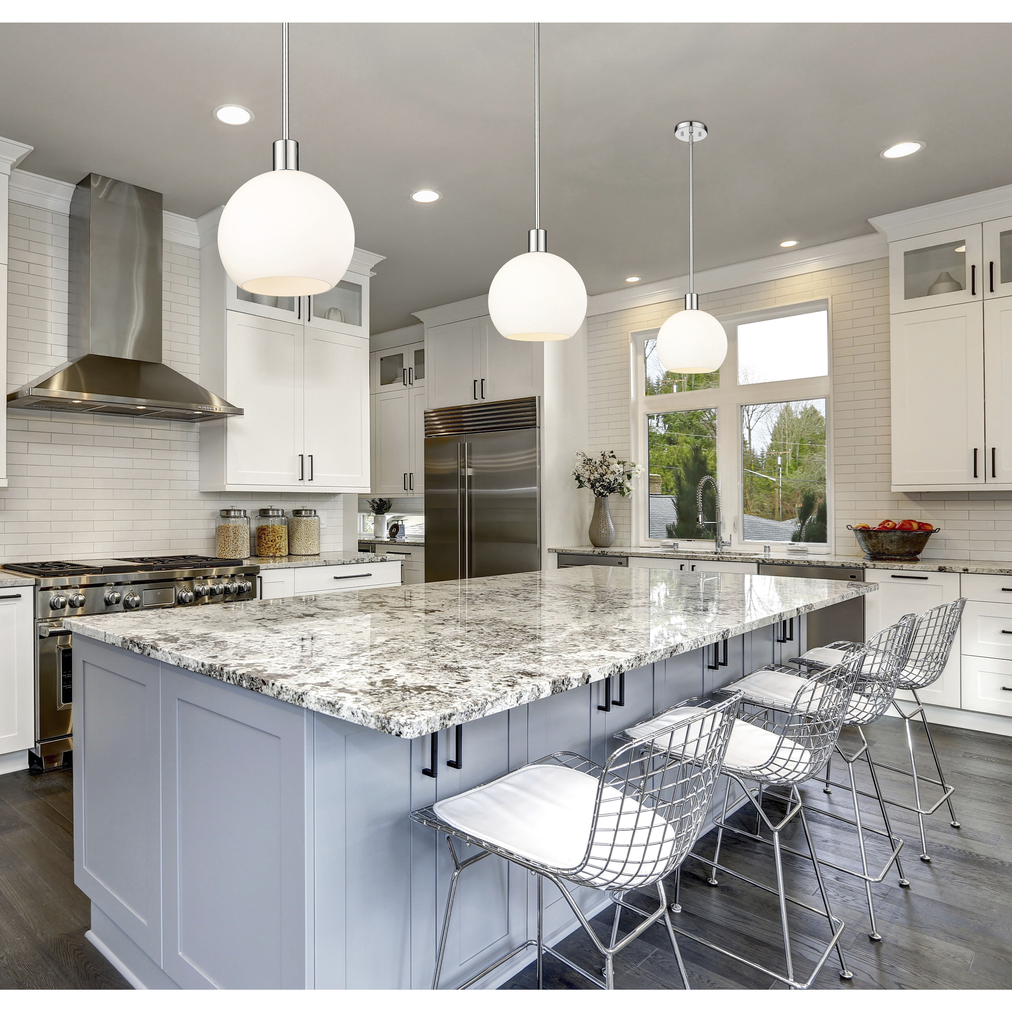 Margo 1 Light 9.75 inch Polished Nickel Pendant Ceiling Light