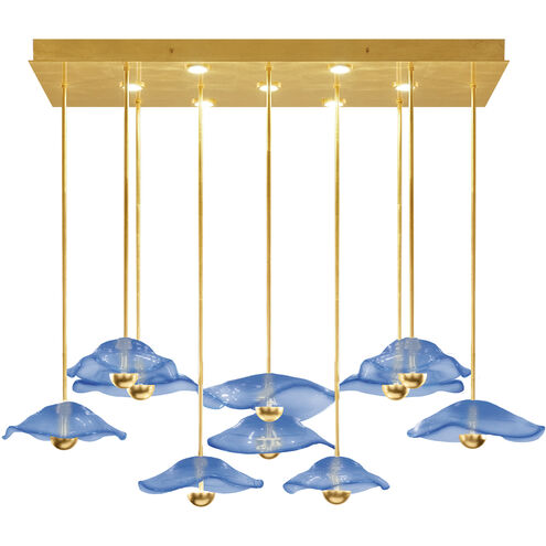Embark 17 Light 61.75 inch Gold Pendant Ceiling Light