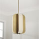 Marcell LED 12 inch Aged Brass Pendant Ceiling Light