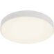 Rynn 7.13 inch White Flush Mount Ceiling Light