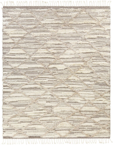 Sahara 120 X 96 inch Light Beige Rug in 8 x 10, Rectangle