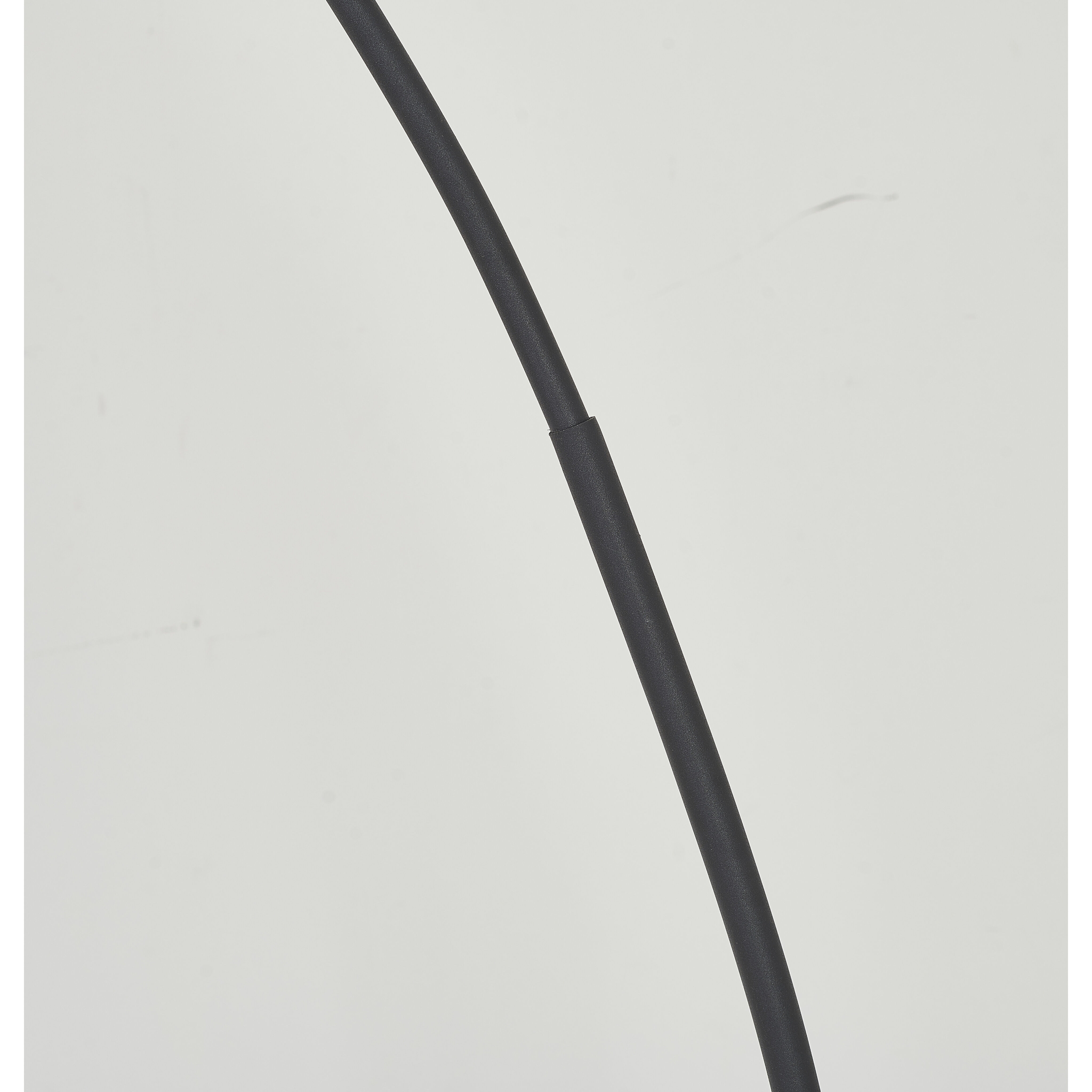 Canada 72 inch 100.00 watt Matte Black Floor Lamp Portable Light