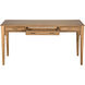 Ambrose 60 X 26 inch Bleached Teak Desk
