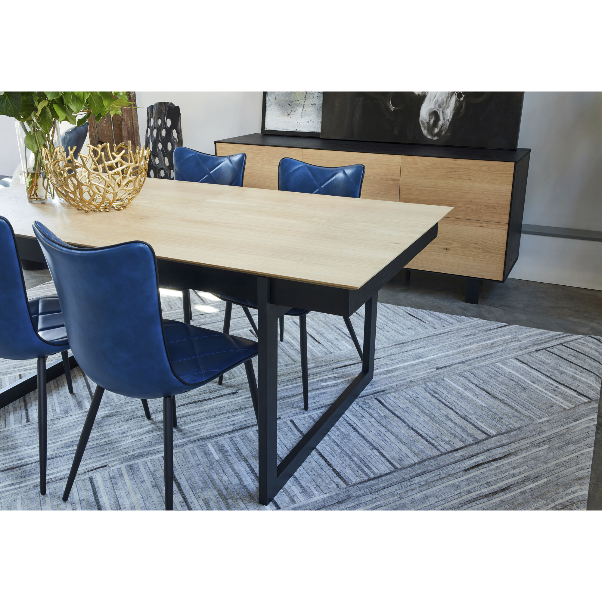 Nest 15 X 8 inch Bowl in Gold, Set of 2