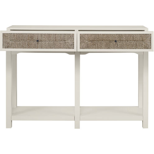 Sawyer 48 X 12 inch Shoji White with Natural Console Table