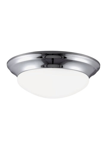 Nash 3 Light 16.75 inch Chrome Flush Mount Ceiling Light