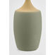 Richard June Sayer 27.32 inch 60 watt Sage Stoneware Table Lamp Portable Light