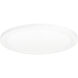 Luke LED 12 inch White Flush Mount Ceiling Light