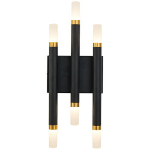Draven LED 7.13 inch Black ADA Wall Sconce Wall Light