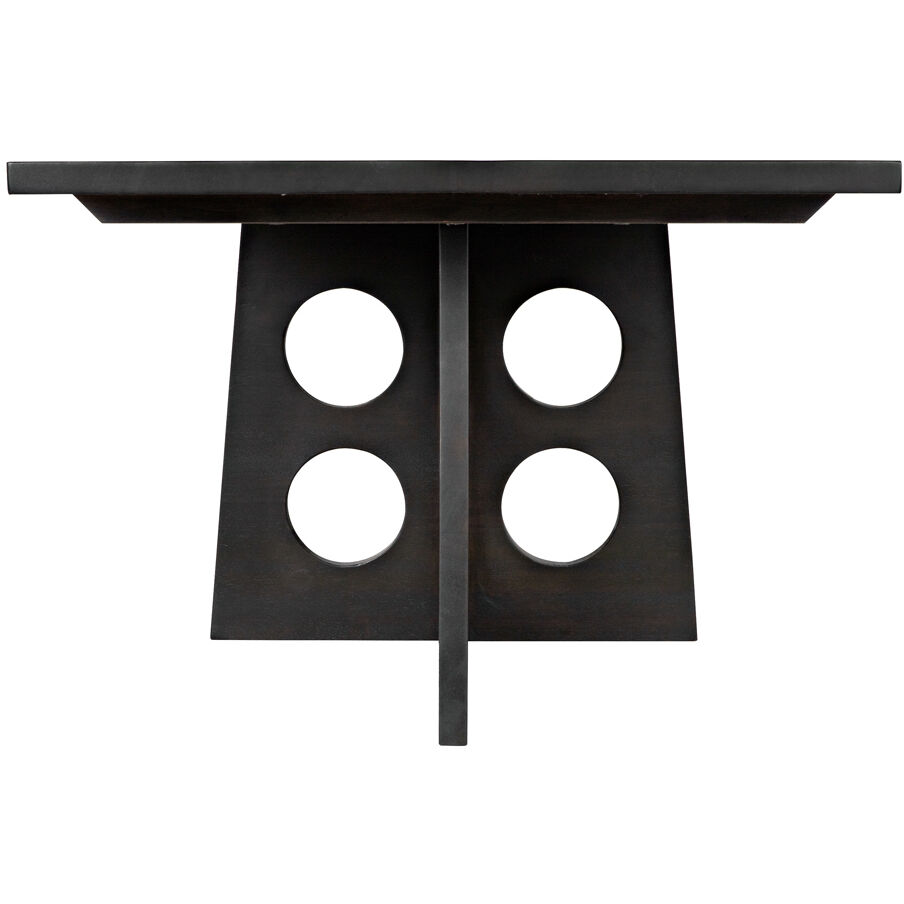 Carlo 84 X 40 inch Ebony Walnut Dining Table