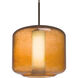 Niles 10 LED Bronze Cord Pendant Ceiling Light