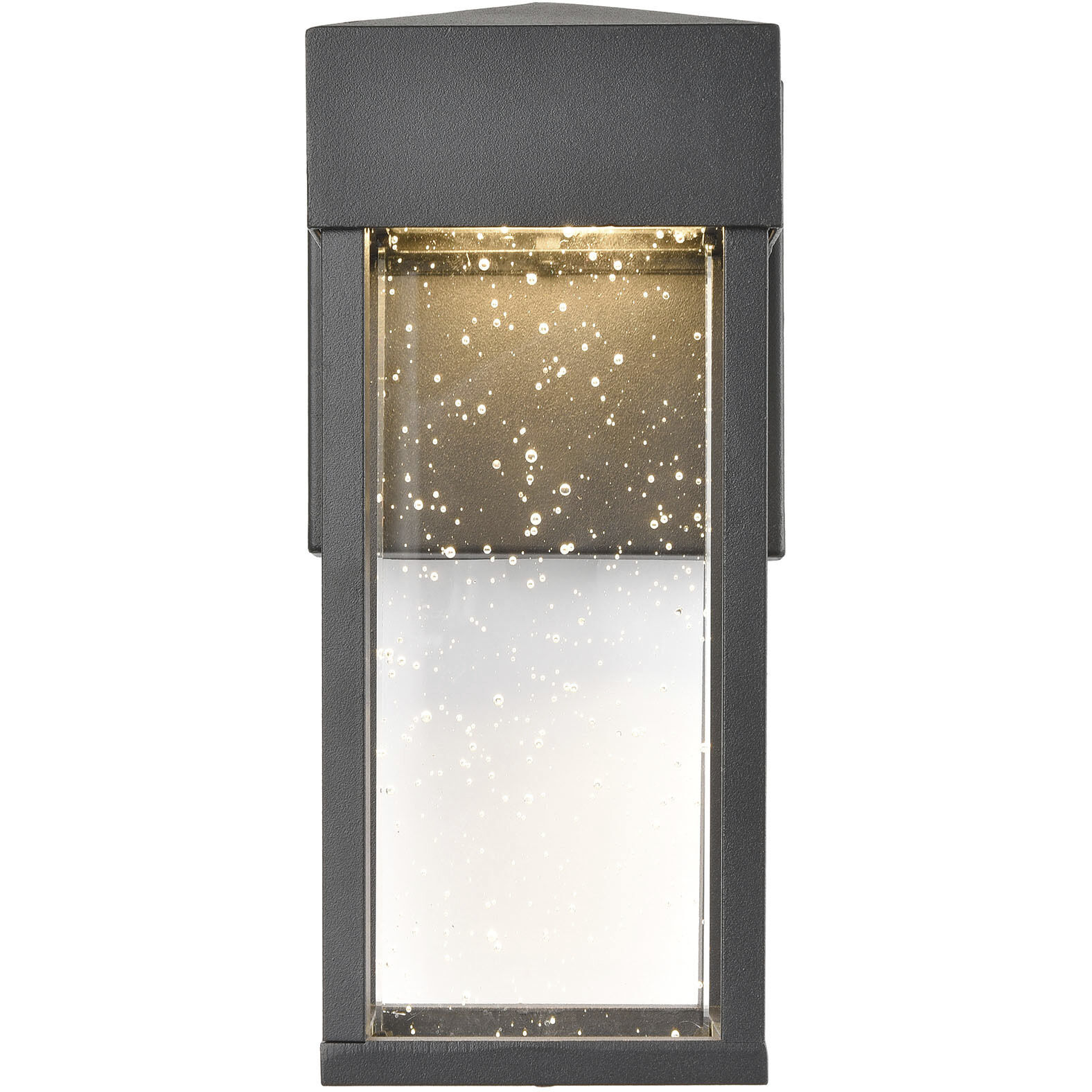 Emode LED 10 inch Matte Black Outdoor Sconce
