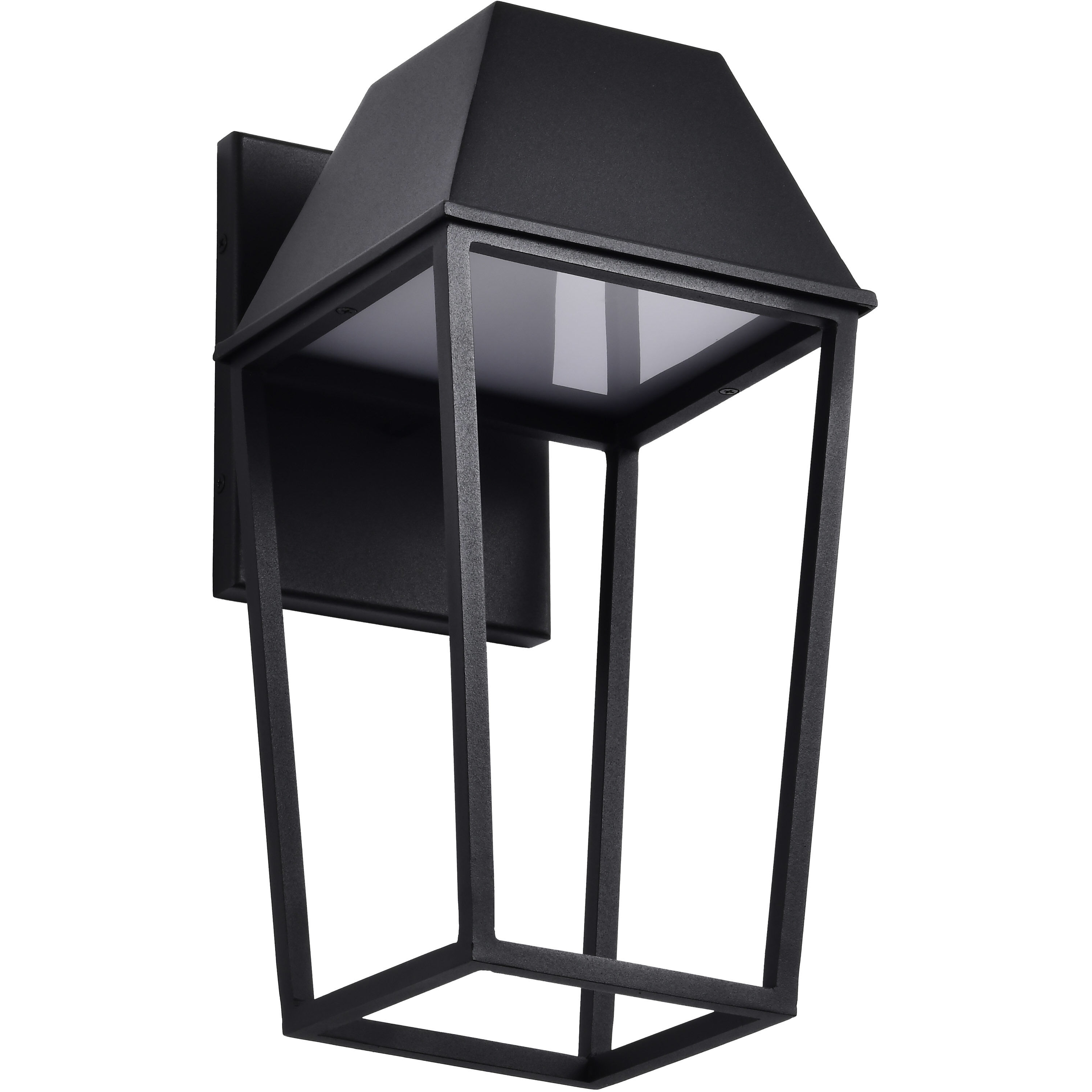 Colt LED 15.5 inch Matte Black Outdoor Wall Light