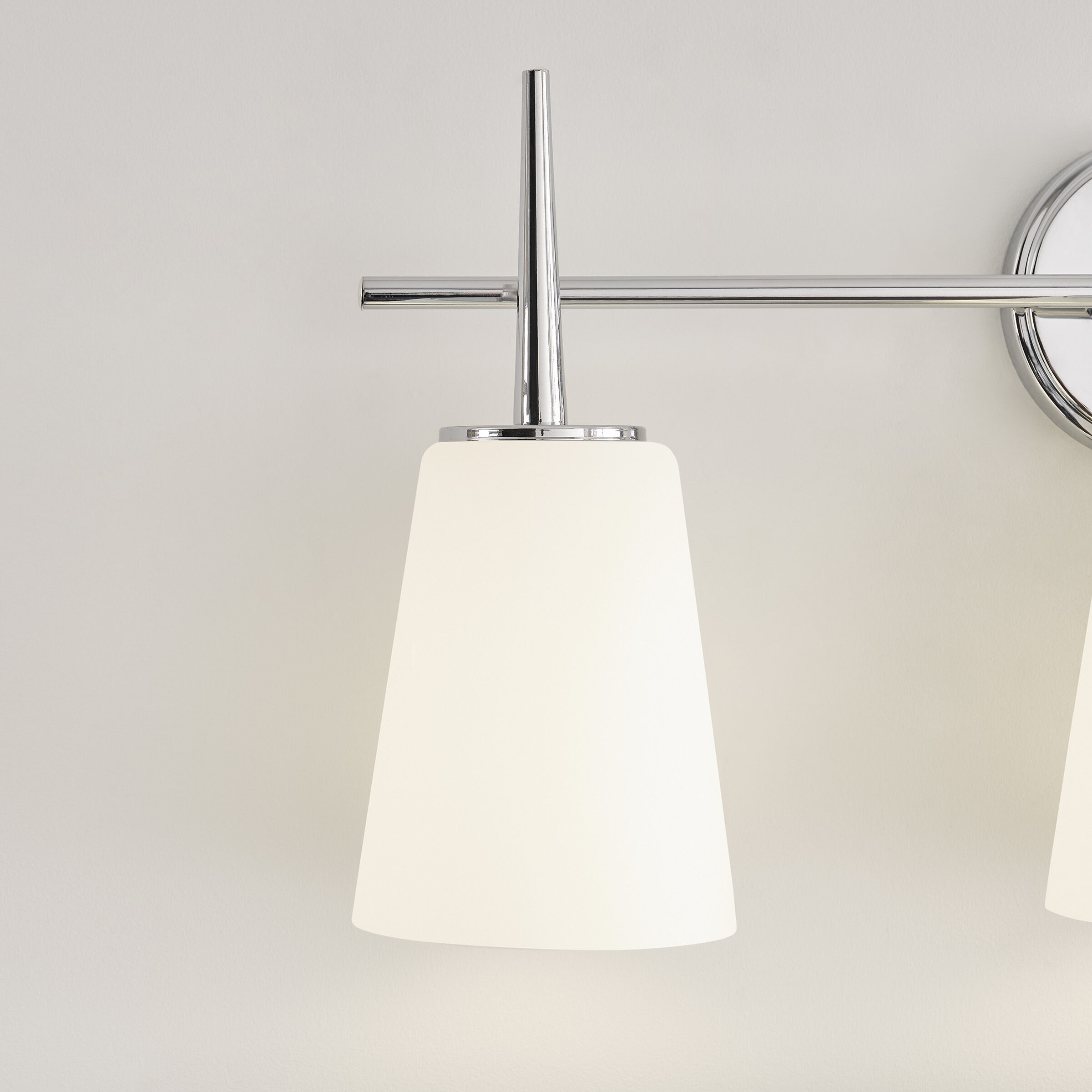 Driscoll 3 Light 24.5 inch Chrome Bath Vanity Wall Sconce Wall Light