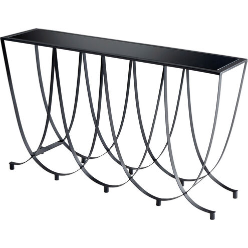 Suffolk 55 X 14 inch Graphite Console Table