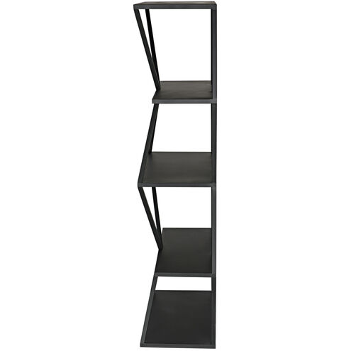 Sutro 80 X 36 X 18 inch Matte Black Shelf